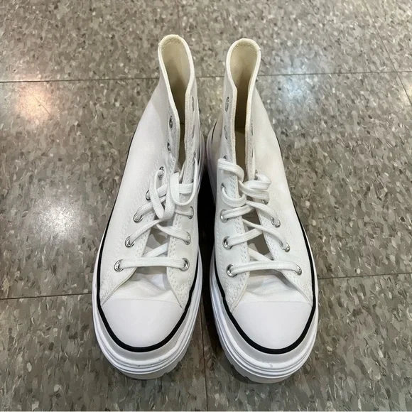[BNIB] Converse Chuck Taylor All Star Lugged Heel Platform High Top White - US 8 - Picture 4 of 13